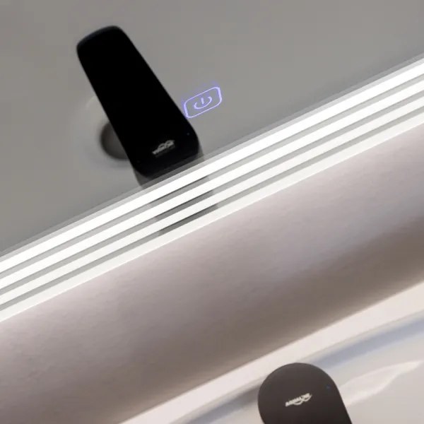 Brilagi - kúpeľňové LED zrkadlo MELZO LED/30W/230V 60x90 cm IP44 CRI 90 stmievateľné + CCT