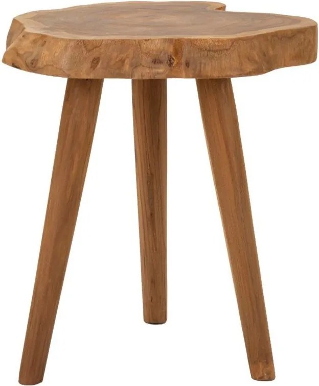 Stolička z tíkového dreva v prírodnej farbe Budut – Mauro Ferretti