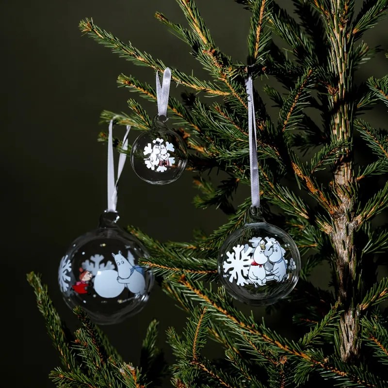 Vianočná ozdoba Moomin Snowflake 9cm