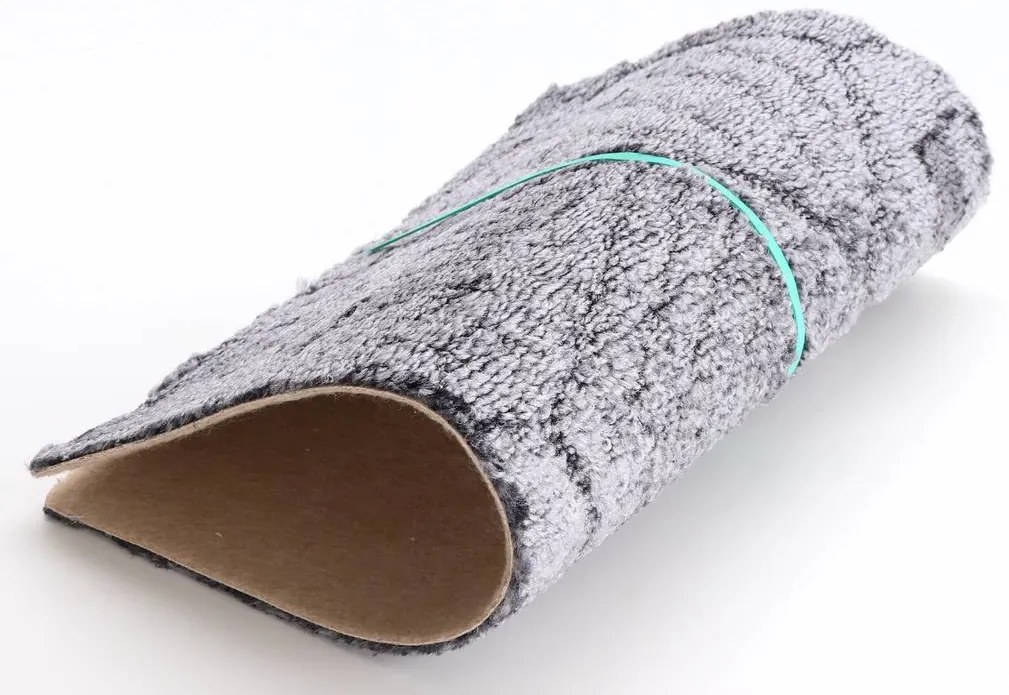 Koberec metráž Bossanova 95, na mieru, šíře 4m,5m, šedá, filc, obývacia izba, ITC