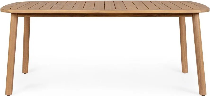 Záhradný jedálenský stôl z masívu akácie 99x183 cm Pablo – Bizzotto