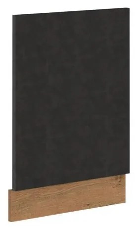 Front umývačky riadu Woodline ZM 570 x 446, Farby: dub lancelot / biely lesk