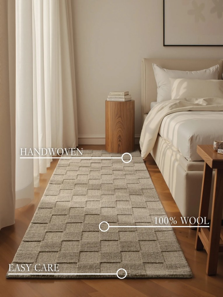 Villeroy & Boch Behúň Scala 106266 Grey Beige, 80x200, béžová, obývacia izba