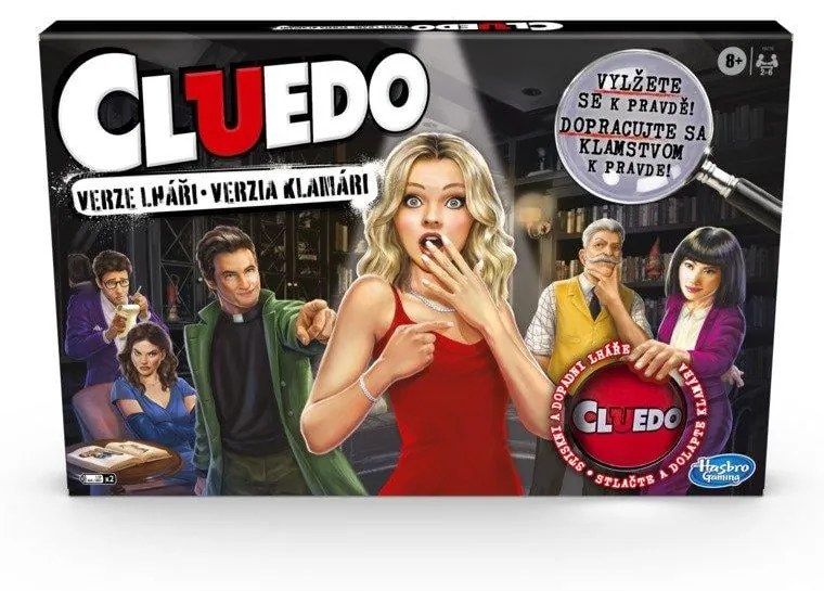 Hasbro Spoločenská hra Cluedo verzia Klamari E9779 14E9779