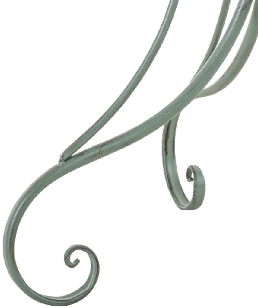 Kovový stôl GS13437402 - Zelená antik