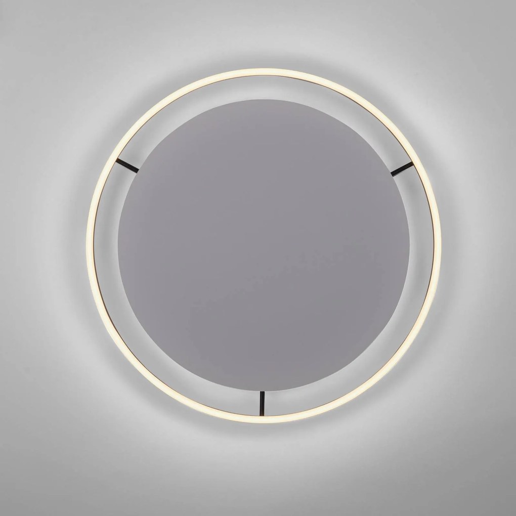 Stropné LED svetlo Ritus, Ø 58,5cm, antracitová