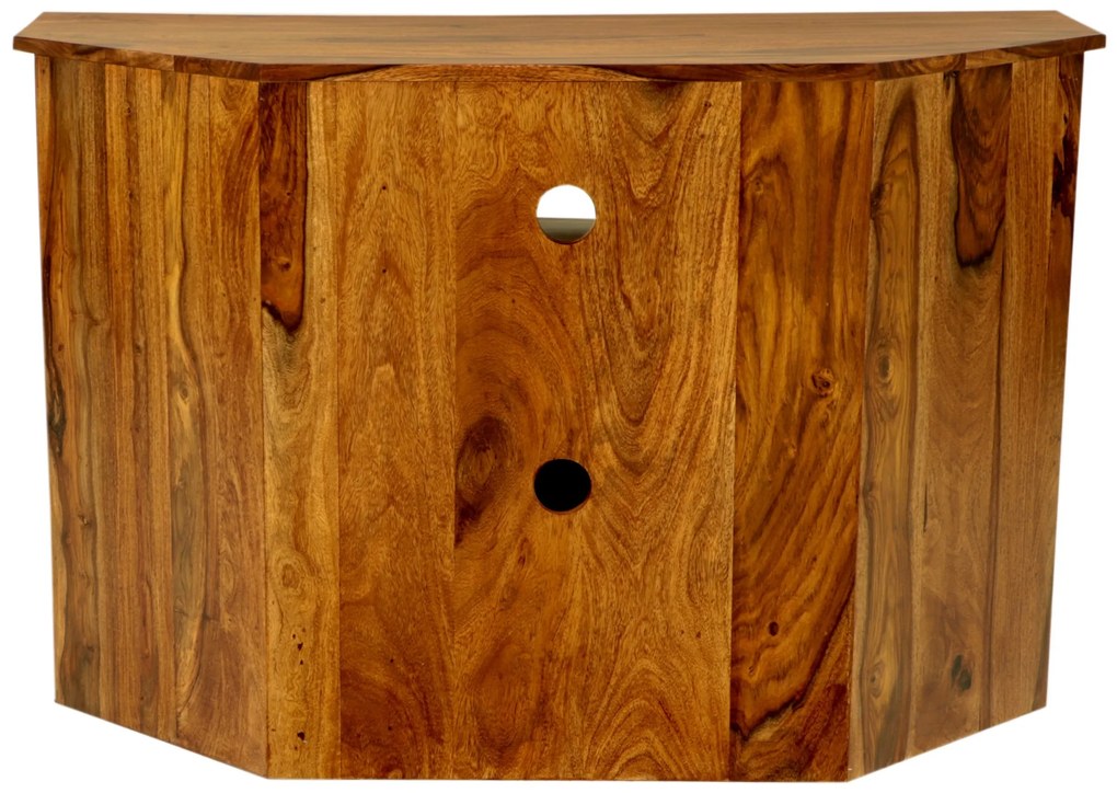 furniture-nabytek.cz - Rohový tv stolík z dreva palisander 110x70x50