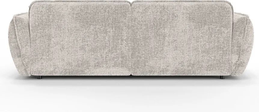 Béžová ženilková rohová pohovka (pravý roh/s leňoškou) Nelia – Ropez