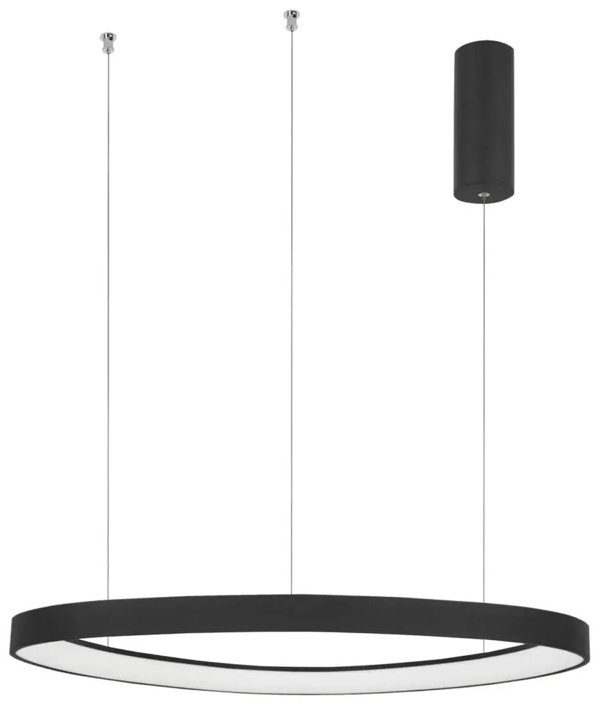 LED luster Esteva 65 čierne