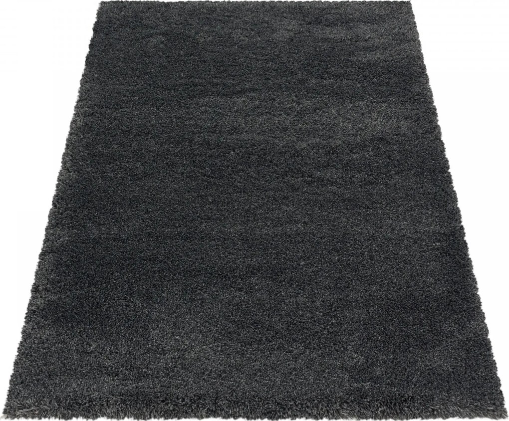 Kusový koberec Fluffy Shaggy 3500 grey