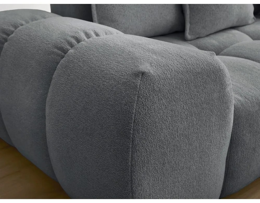 Tmavosivá ženilková pohovka 278 cm Everest – Bobochic Paris