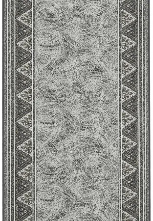 Koberce Breno Behúň EIGER 97, šíře role 67 cm, sivá, viacfarebná