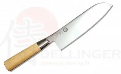 Santoku 167mm-Suncraft Senzo Bamboo-High carbon-japonský kuchyňský nůž