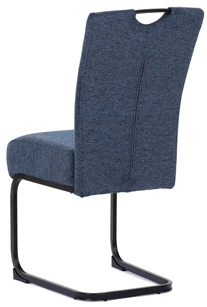 Autronic BONTEC Jedálenská stolička, modrá, látka, DCL-E2008 BLUE2 Farba: Modrá