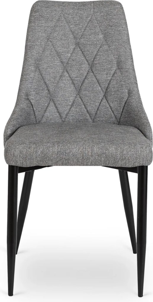 PROXIMA.store - Čalúnená jedálenská stolička CORK 2 FARBA: sivá