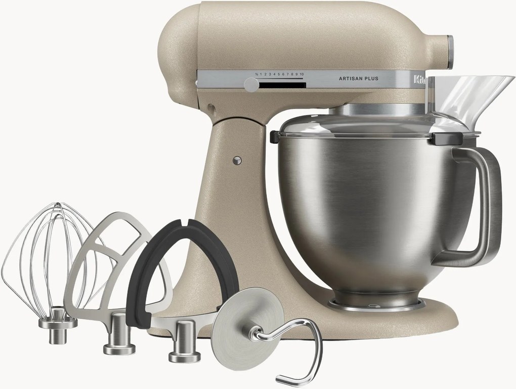 Stolový mixér's naklápacou hlavicou a príslušenstvom Artisan Plus, 4,7 l, 7 ks