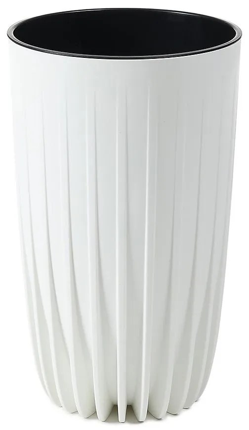 Vysoký kvetináč MIRA 250 biely