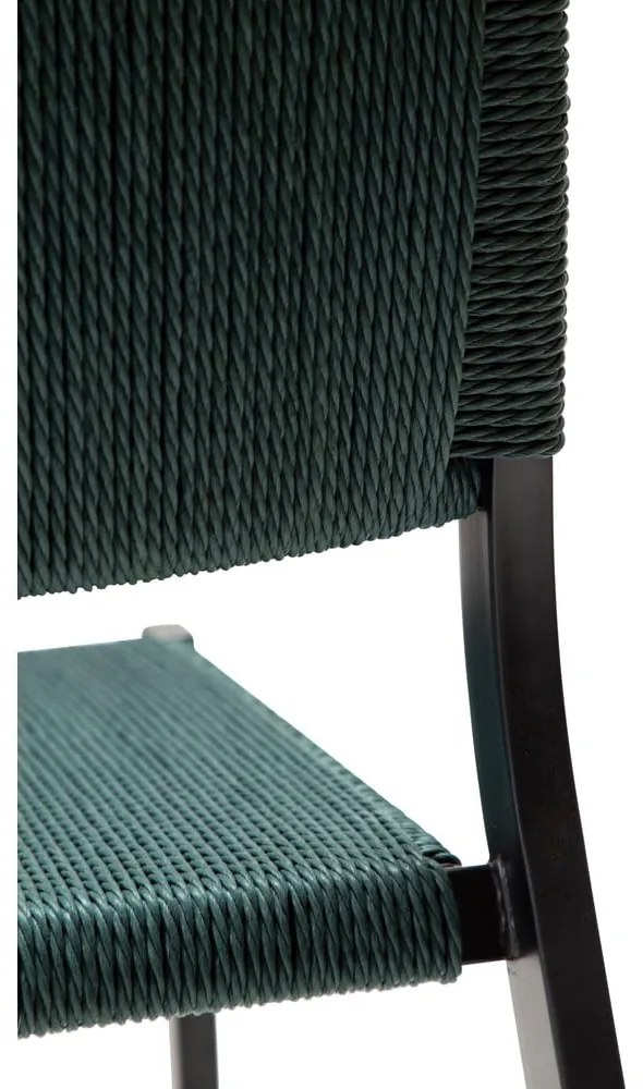 Tyrkysovomodrá jedálenská stolička Loop – DAN-FORM Denmark