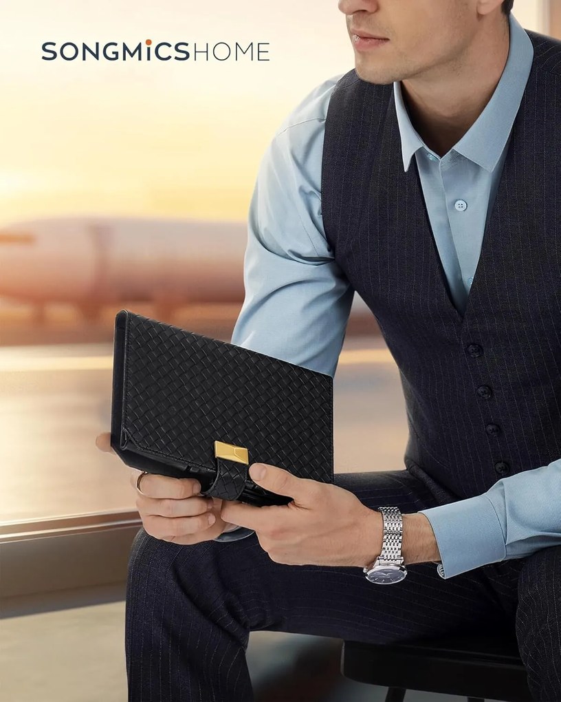 Úložný organizér na hodinky Basse čierny