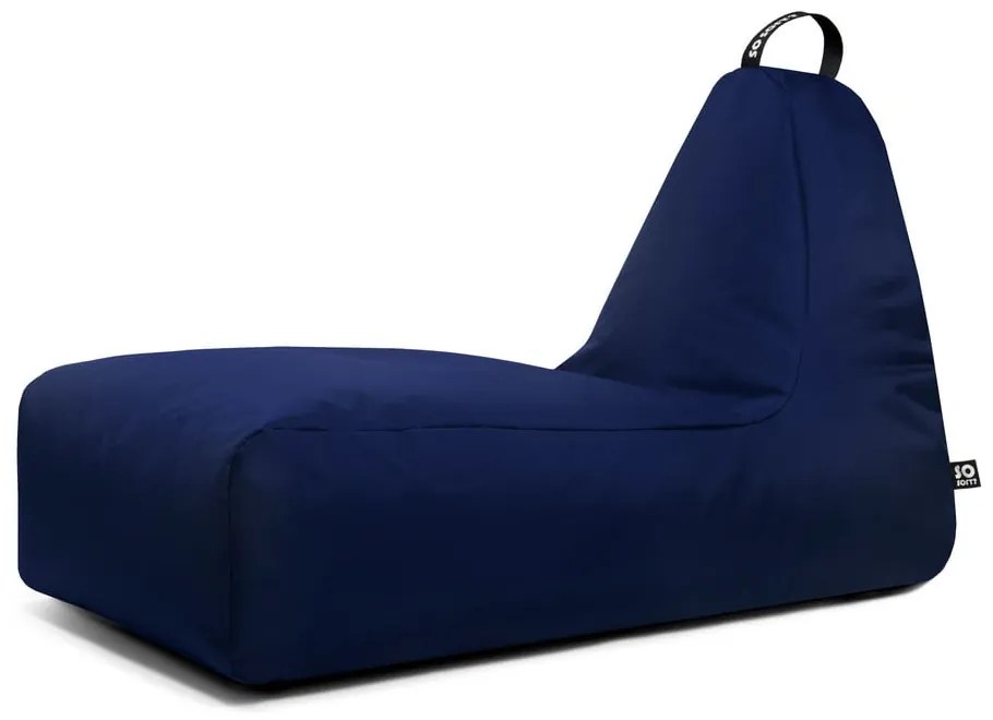 Tmavomodrý sedací vak Chill XXL – So Soft?
