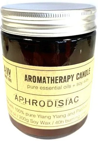 Aromaterapeutická sójová sviečka - Afrodiziakum