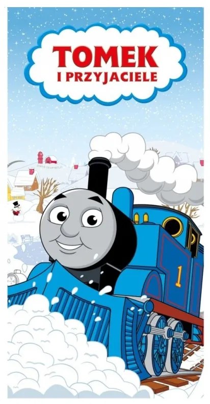 Osuška detská Vláčik Tomáš 70x140 cm FARO