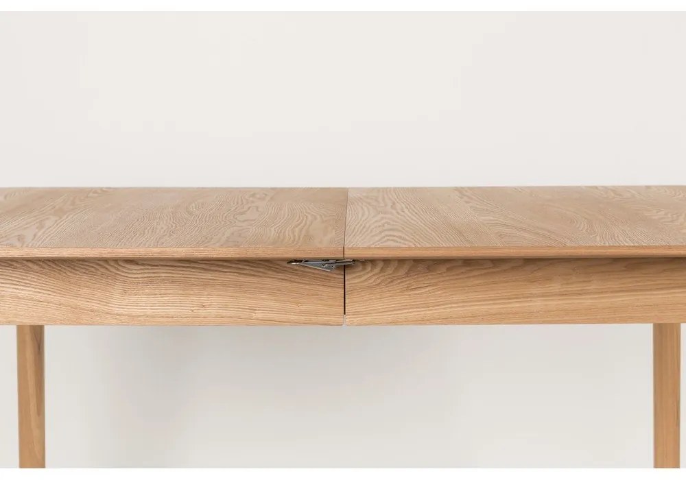 Rozkladací jedálenský stôl s doskou v dubovom dekore 90x180 cm Glimps – Zuiver