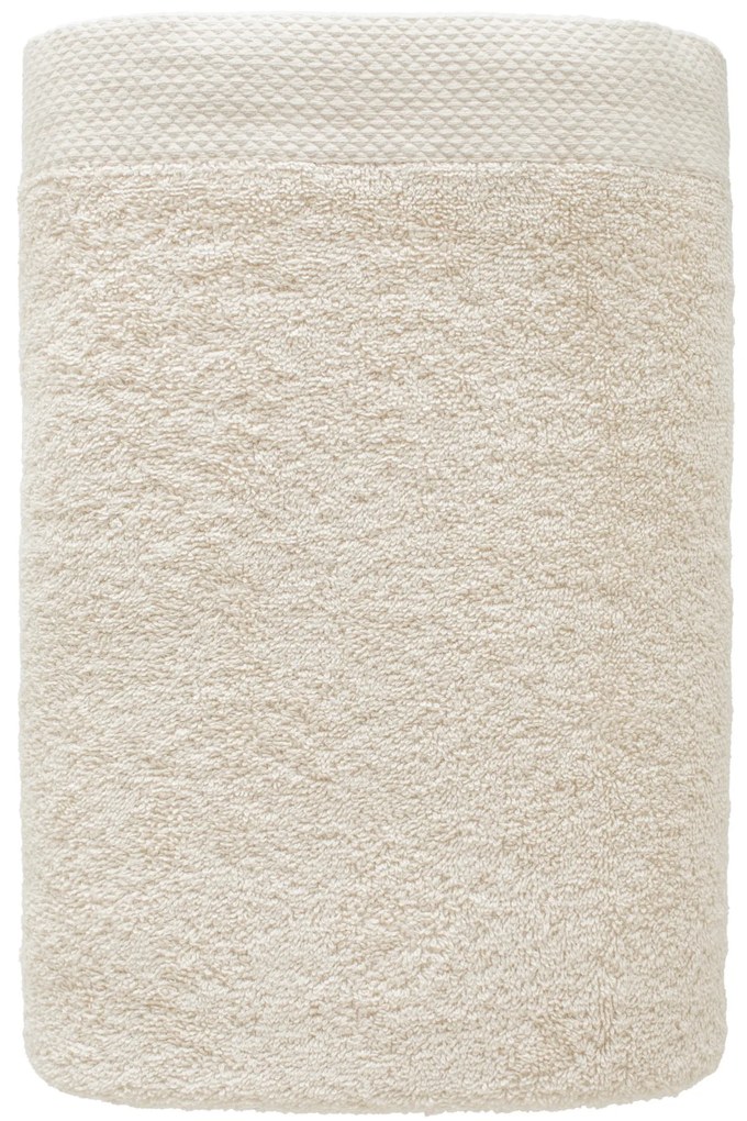 Bavlnený froté uterák BOHO 70x140 cm krémový