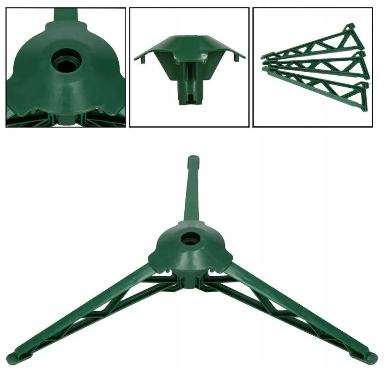 SPRINGOS Vianočný stromček Jedľa zelená 150 cm