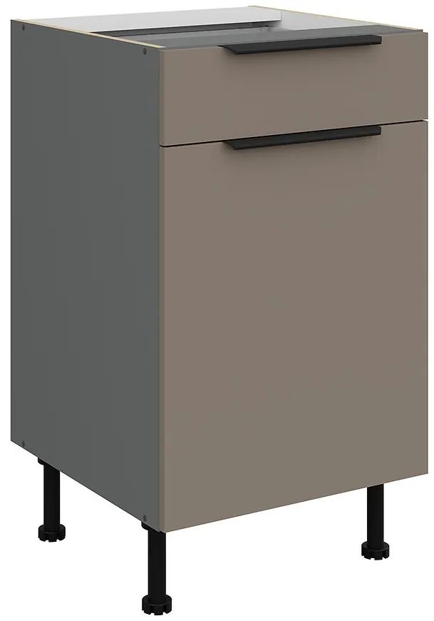 Kuchynská skrinka Aria-Ta/Ant Anti Fingerprint 50d 1f 1s Bb