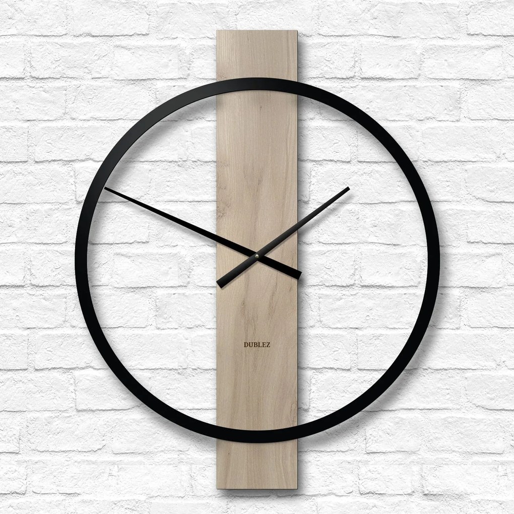 DUBLEZ | Minimalistické nástenné hodiny - Circle Line