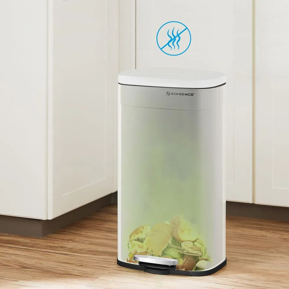 Odpadkový kôš 50 l SONGMICS LTB101W01