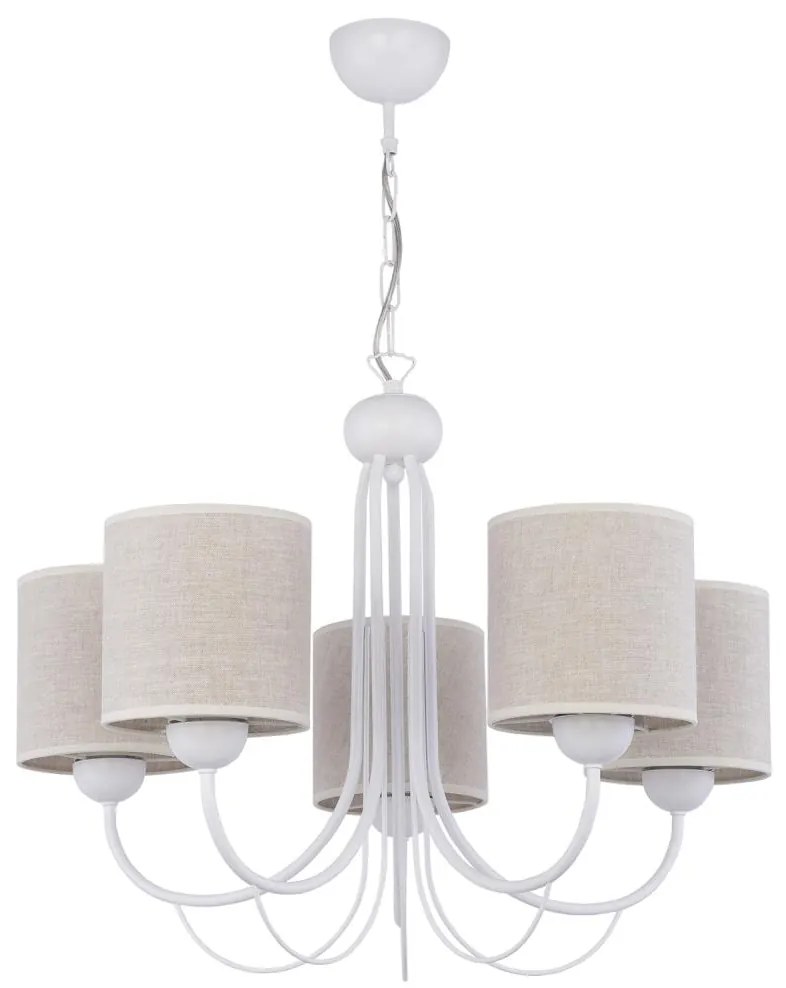 Jupiter 1480 - Luster na reťazi KASKADA 5xE27/60W/230V