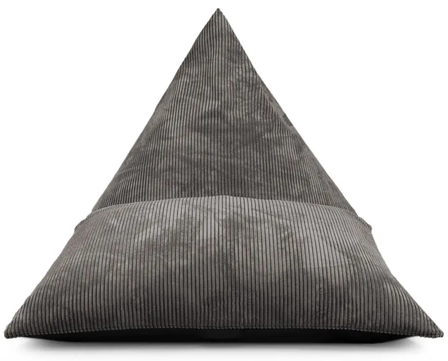 Krémový menčestrový sedací vak Razzmatazz – SLOWDOWN