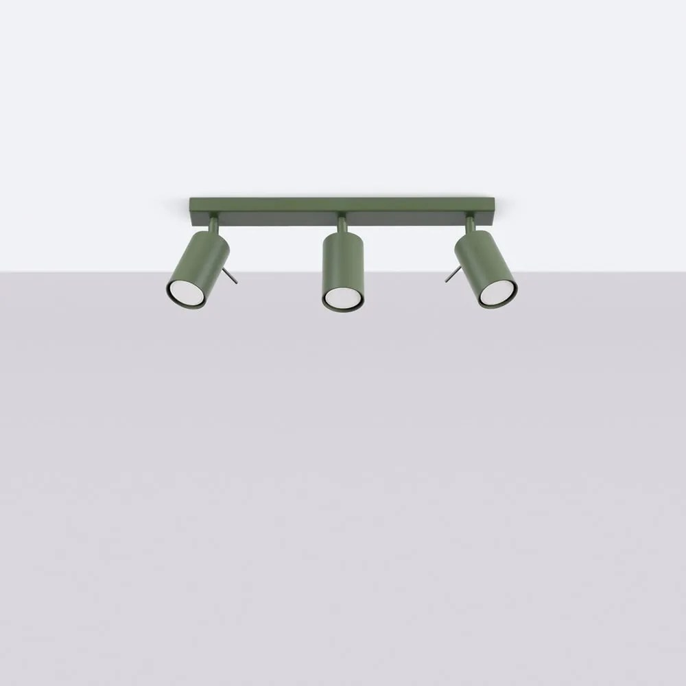 Zelené bodové svietidlo 6x45 cm Etna – Sollux