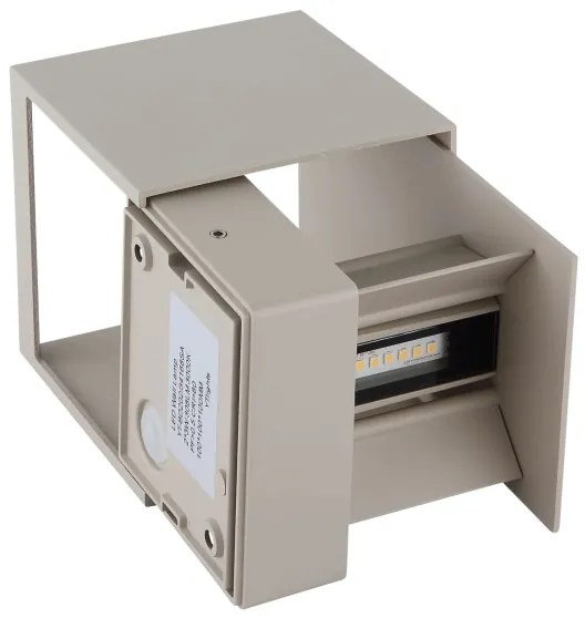 Globo 34168SA - LED vonkajšie nástenné svietidlo VERONIKA 2xLED/3W/230V IP54