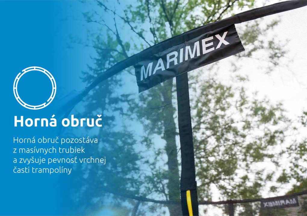 Marimex | Trampolína Marimex Standard 244 cm ružová + ochranná sieť + rebrík ZADARMO | 19000110