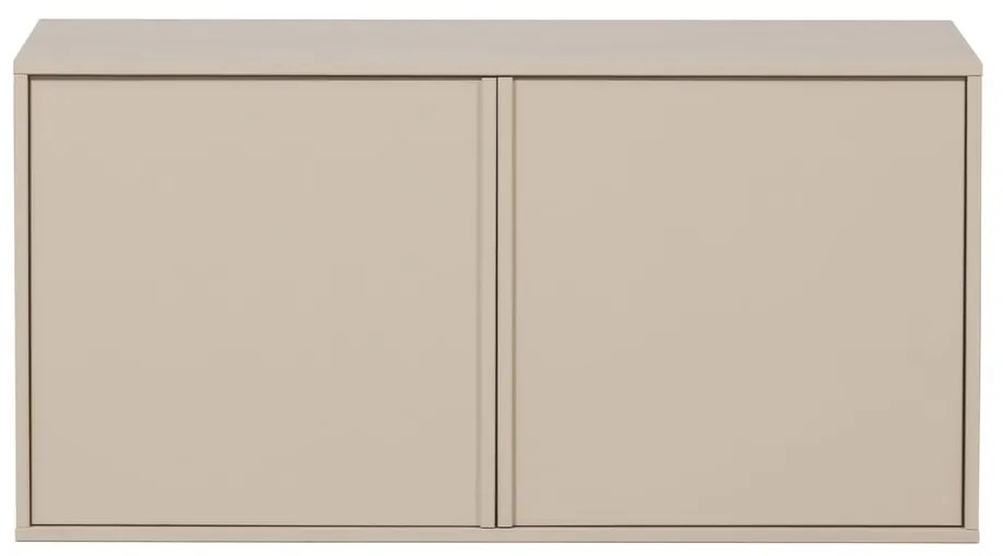 Krémová modulárna skriňa z borovicového dreva 100x50 cm Daily – vtwonen