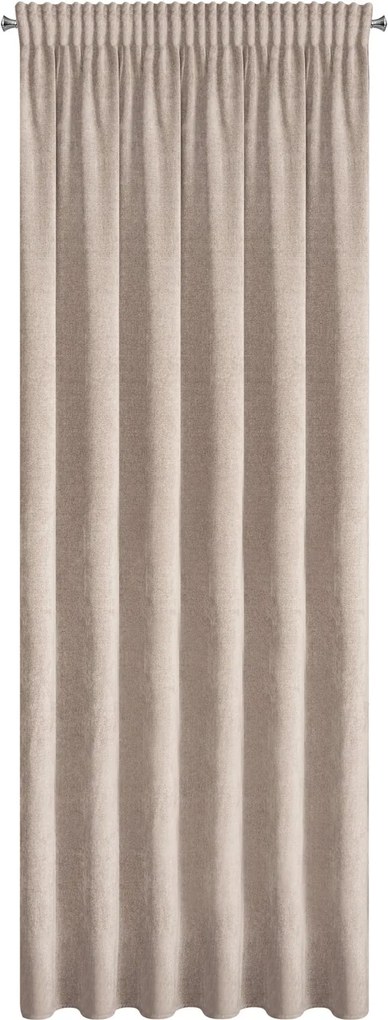 ZÁVES NA PÁSKE BLAKE 140X270 CM BÉŽOVÁ