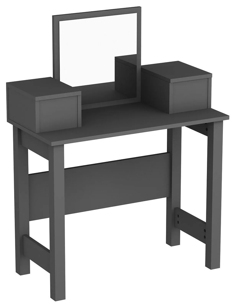 Toaletný stolík Lory (antracit). Vlastná spoľahlivá doprava až k Vám domov. 1107863