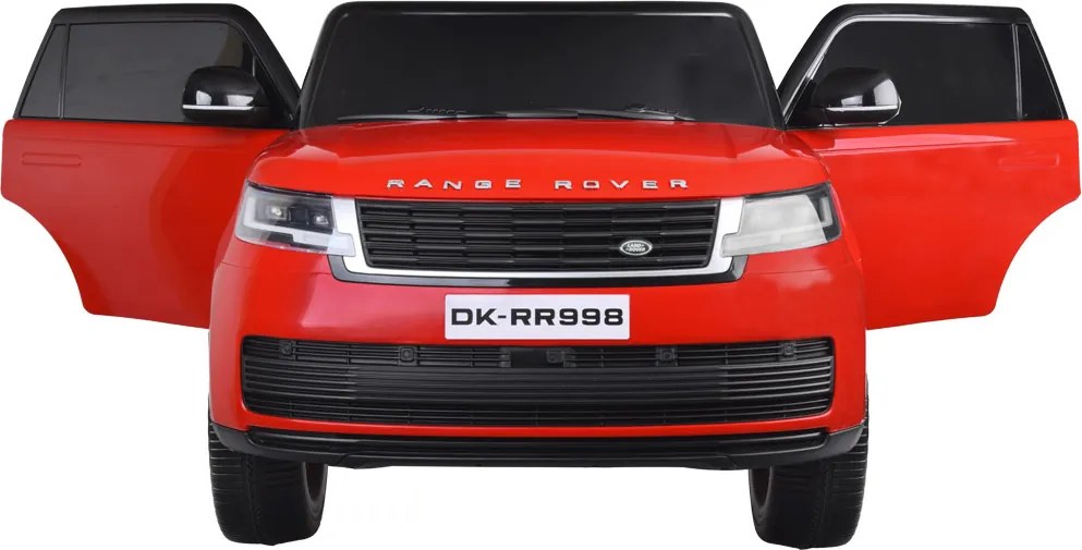 JOKOMISIADA Elektrické auto na batérie RANGE ROVER 4x4 s displejom na diaľkové ovládanie červené PA0319