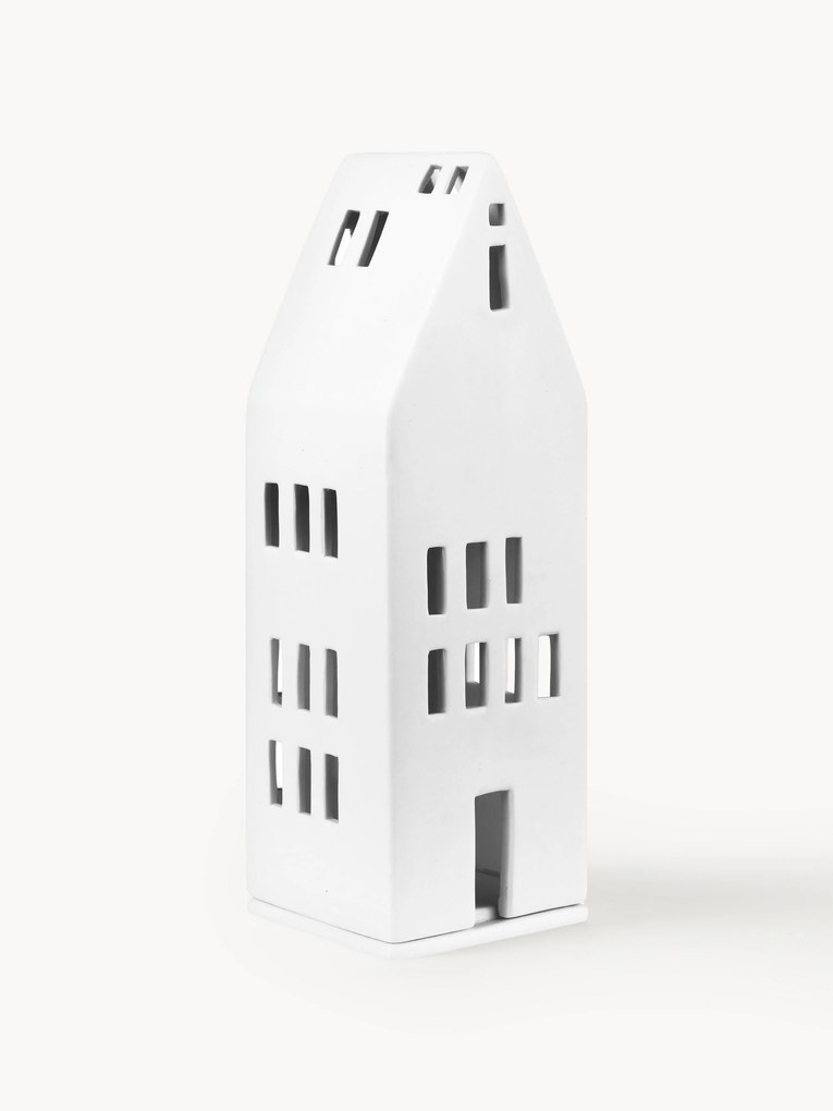 Vysoký porcelánový svietnik Living, V 22 cm