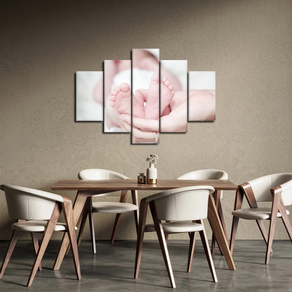 Obraz detských nožičiek (150x105 cm)