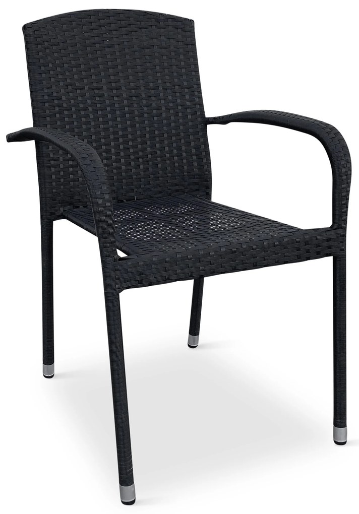 Záhradný jedálenský set Viking XL 190cm + 8x ratanová stolička Roma