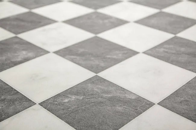 PVC podlaha Smartex Holywell 097 mramor, grafitová