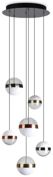 Ideal Lux - LED Luster na lanku GALAXY LED/58W/230V