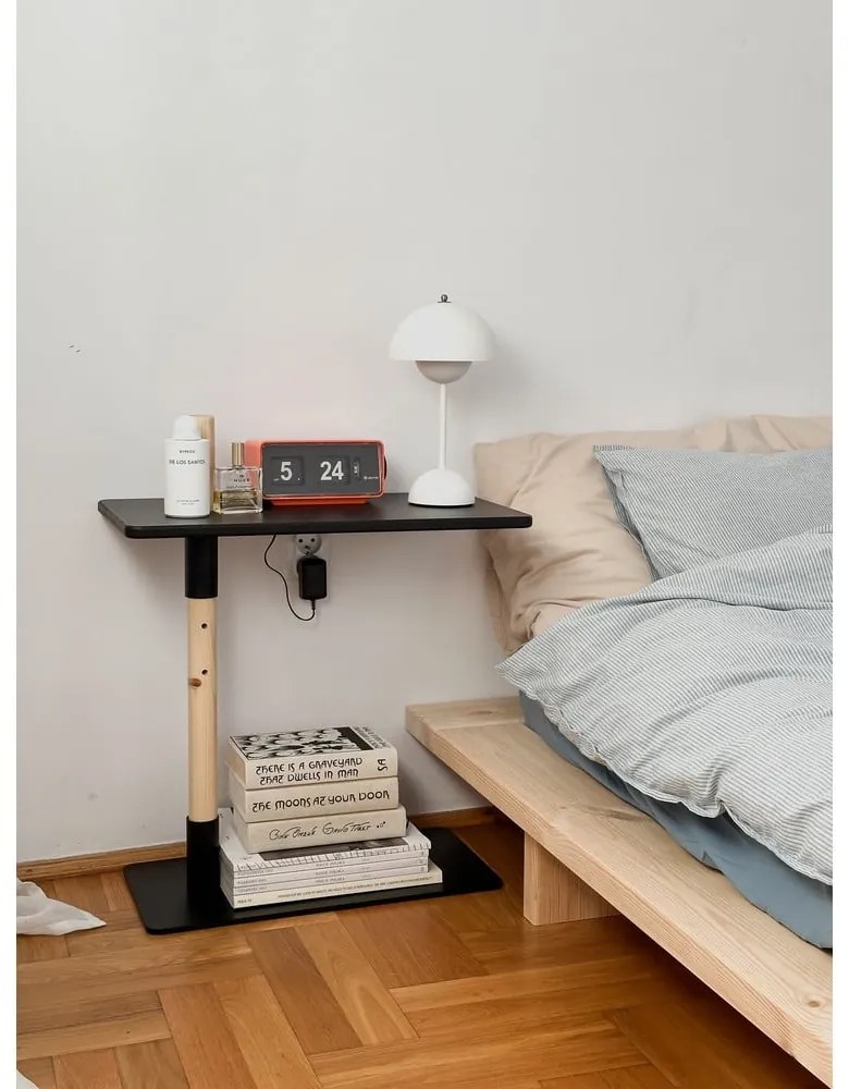 Odkladací stolík z borovicového dreva 30x55 cm Adjust – Karup Design