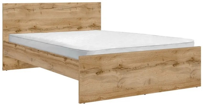 Manželská posteľ 160 cm BRW Zele LOZ/160. Akcia -18%. Vlastná spoľahlivá doprava až k Vám domov. 1005690