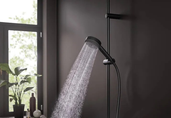 Hansgrohe Pulsify Select S, ručná sprcha 105 3jet Relaxation EcoSmart, čierna matná, HAN-24111670