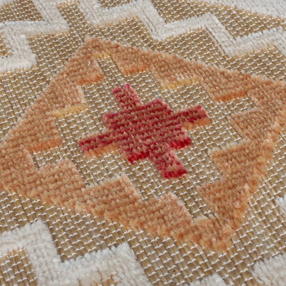 Krémový vnútorný a vonkajší koberec 200x290 cm Zion Natural - Flair Rugs